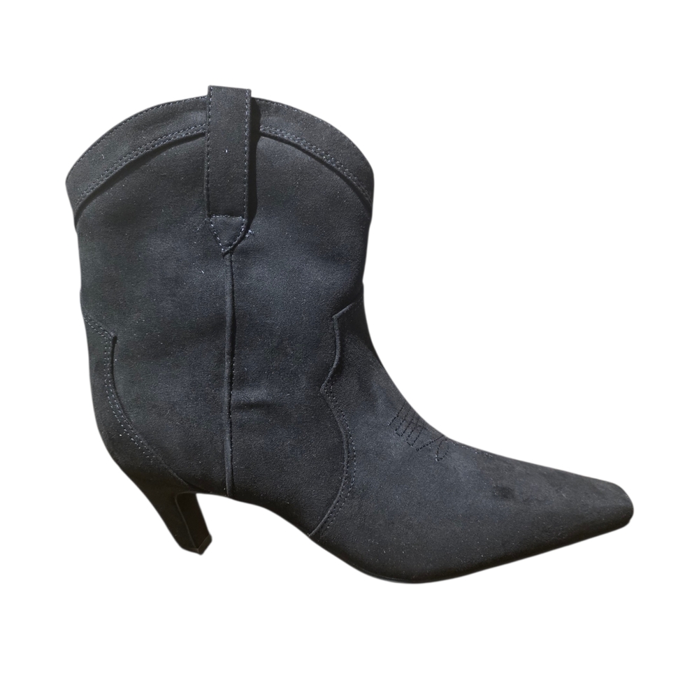 INC International Concepts Black Heeled Boots - Picture 6 of 12